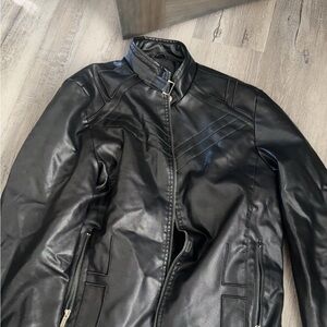 Men's Black Leather Jacket